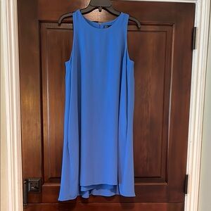 Vintage GAP Electric Blue Sleeveless Dress w/Pockets Size Medium